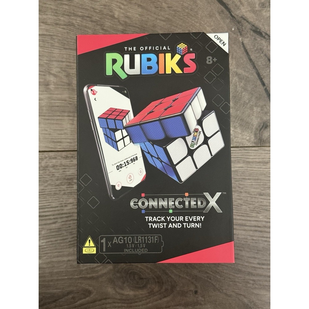 Rubik's ConnectedX 3x3 Bluetooth Smart Cube App Timer Trainer New Sealed